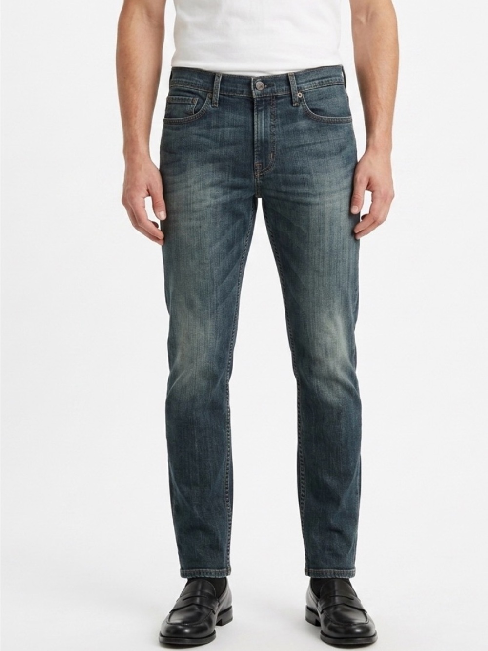 Signature by Levi Strauss Men's Skinny Jeans in Blue Wash Size 32x32